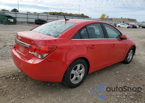 2014 Chevrolet Cruze Lt from USA, damaged, VIN 1G1PC5SB2E7487906